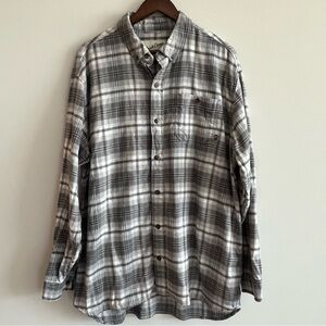 Duck Camp Mens Plaid Flannel Button Down Shirt Premium Outdoor Goods Size 2X